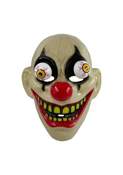 Demon Halloween Horror Mask Vıp Cadılar Bayramı Korku Maskesi Gözleri Oynayan Maske İblis Maskesi