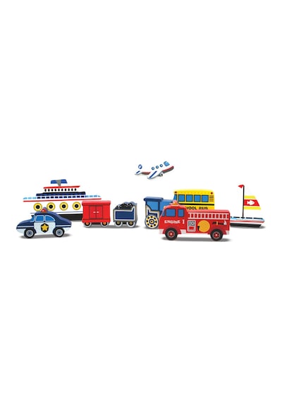 Melissa And Doug Ahşap Tombul Yapboz Araçlar