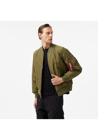Alpha Industrıes Alpha Industries Reversible Onion Quilted Ma-1 Flight Unisex Yeşil Ceket