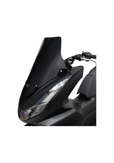 GP Kompozit Honda PCX 125 / 150 2021-2024 Uyumlu Spor Ön Cam Siyah 55 cm