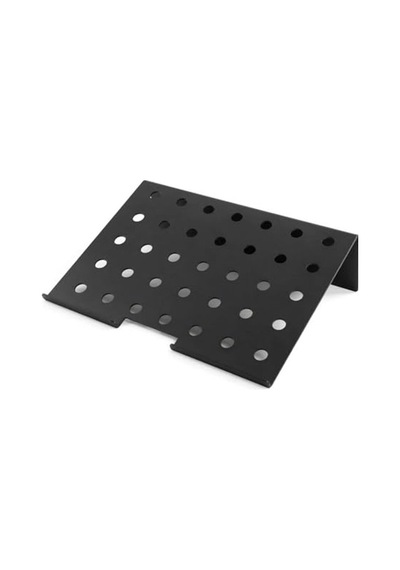 Ergonomik Soğutmalı Laptop Standı, Metal Tasarım, Siyah Renk 1
