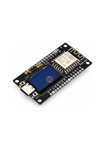 Nodemcu Esp8266 0.96 İnç Oled Wifi Geliştirme Modülü Type-c