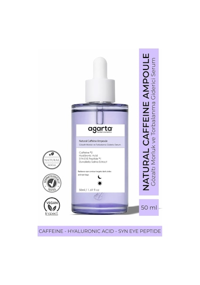 Agarta Natural Ampoule Gözaltı Morluk Ve Torbalama Giderici Serum 50 ML Agarta Natural Ampoule Gözaltı Morluk Ve Torbalama Giderici Serum 50 ML