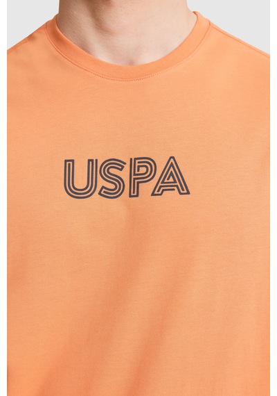 U.S. Polo Assn. U.s. Polo Assn. Erkek Turuncu Tişört Basic 50325245-vr051