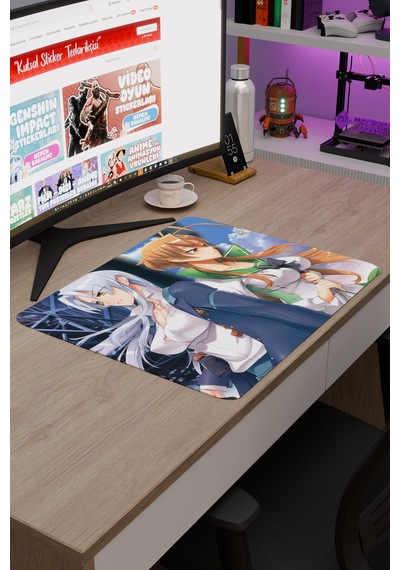 Highschool Of The Dead Anime V3 - 48x40 Xl Gaming Kauçuk Kaymaz Taban Mouse Pad Fare Altlığı