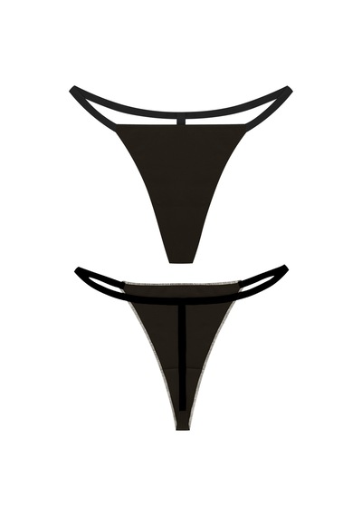 Yohannesclub, Kadın, T-thong String Külot, İz Yapmayan Rahat Kesim,çoklu Paket Kırmızı