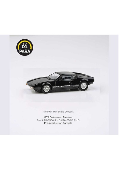 Para64 Detomaso Pantera Black Lhd Pa-55641 Çok Renkli