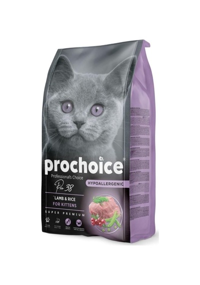 Tr Pro 38 Kitten Düşük Tahıllı Kuzu Etli Yavru Kedi Maması 2 Kg