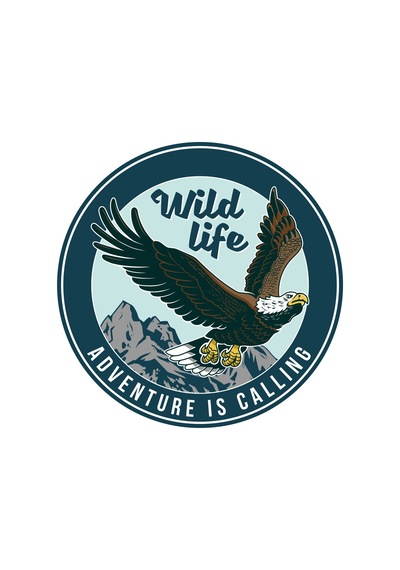 Off Road Adventure Wild Life Camping Sticker 02022