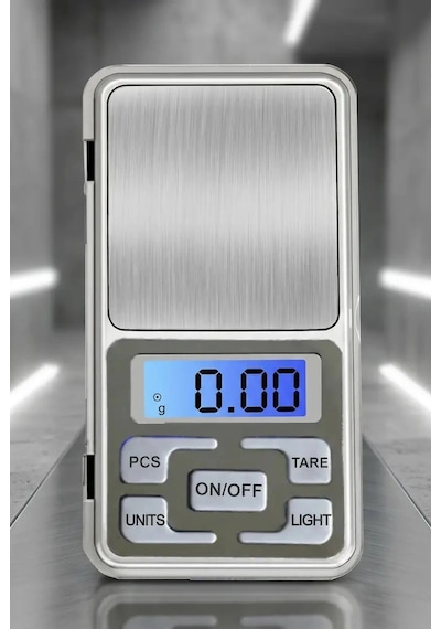 Cep Tipi Hassas Terazi 500 Gr 0.01 Gr Dijital Kuyumcu Eczane Lcd Ölçüm Cihazı Hassas Diğer