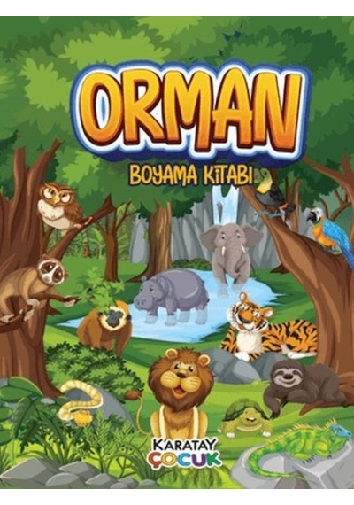 Orman Boyama Kitabı - Qhdh-876511