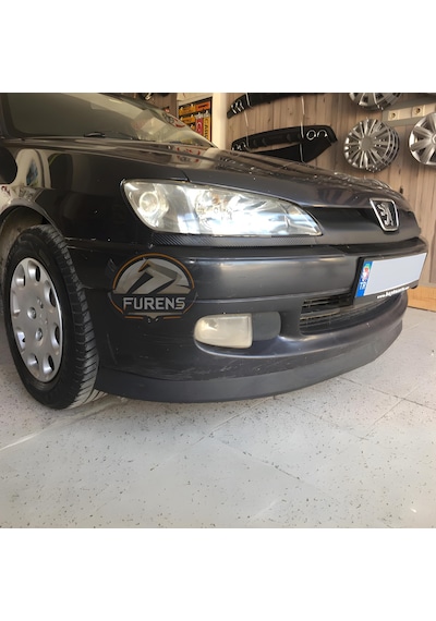 Peugeot 306 1993-2002 Uyumlu H Lip Esnek Ön Lip 2 Parça Karlık Ön Ek Tampon Altı Dill