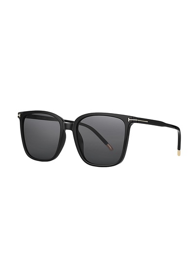 Daniel Klein Dk4337-1 Siyah Slim Edge Grande Kare Model Kadın Güneş Gözlüğü Siyah - Gold
