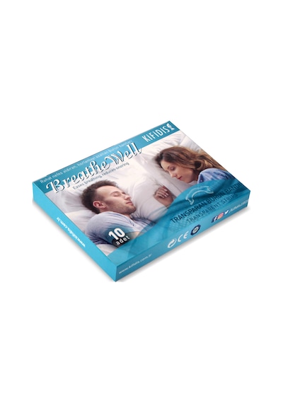Kifidis - Breathewell Transparan Burun Bandı 10'Lu Paket Çok Renkli