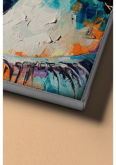 Webstyle Sayılarla Boyama Seti Kasnaklı Gözünü Aç 60 X 75 Cm
