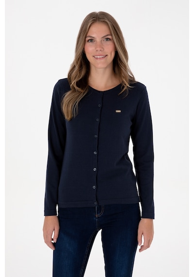 U.s. Polo Assn. Kadın Lacivert Hırka Triko 50307719-vr033 Lacivert