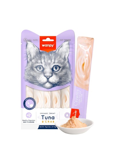 Ton Ve Yengeç Likit Kedi Ödülü 5x14gr