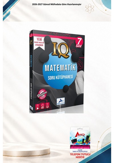 2026-2027 Paraf Yayınları 7. Sınıf Iq Matematik Soru Kütüphanesi
