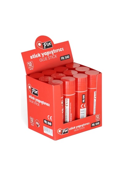 Stick Yapıştırıcı 40 Gr 12'li Tam Kutu Bpa Free Solvent İçermez Büyük Boy