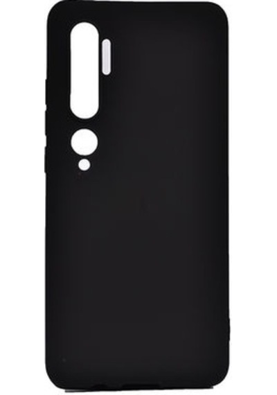 Xiaomi Mi Note 10 Kılıf Esnek Yapılı İnce Slim Silikon Kapak Ryc/premier Siyah