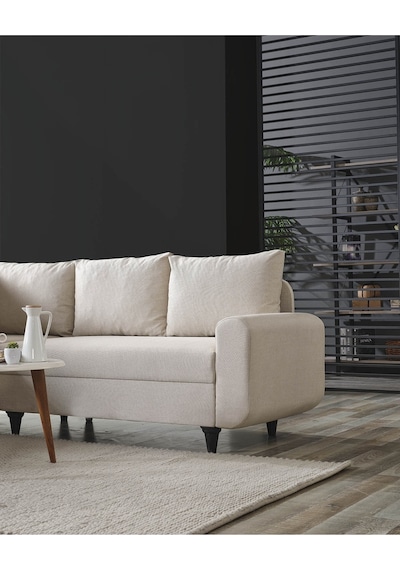 Kagu Corner Flavia Plus Köşe Takımı Berjerli Krem