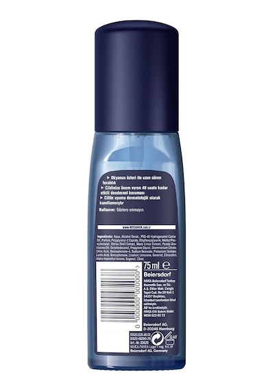 Nivea Pump Fresh Natural Kadın Sprey Deodorant 75 ML + Fresh Active Erkek Sprey Deodorant 75 ML