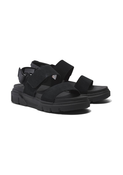 Timberland Backstrap Sandal Tb0A61N4Ek41-Black Suede Siyah
