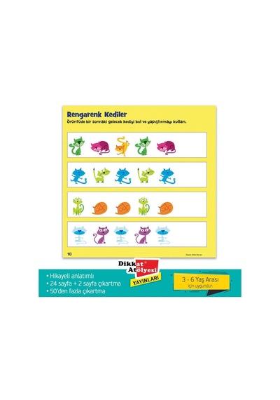 Highlights Sticker Eğlenceli Etkinlikler Hikayeli Bulmaca 5li Set
