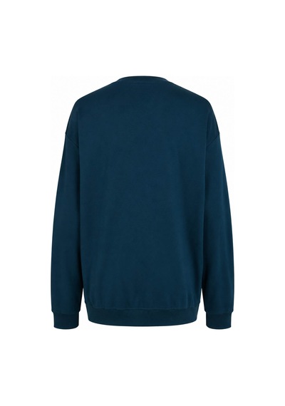 Trender Biyeli Basic O Yaka Petrol Erkek Sweatshirt 27kdt1000001 Petrol Mavi