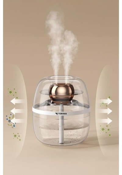 Torima K30 Humidifier Hava Nemlendirici Aroma Terapili Buhar Makinesi