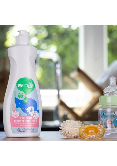 %100 Doğal Baby Emzik Ve Biberon Temizleyici 500 Ml Renkli