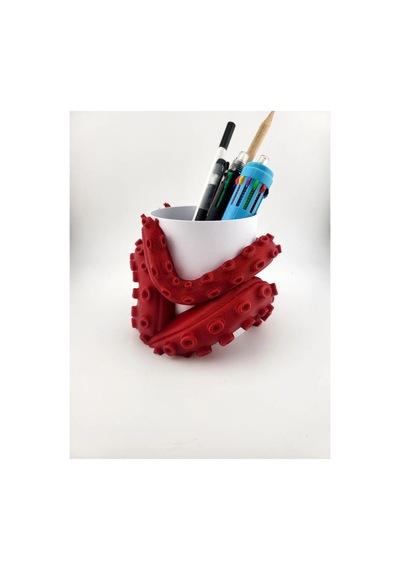 3d Ahtapot Kollu Kalemlik Diğer