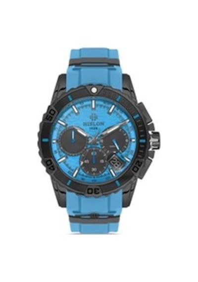 Ms143n-10yn Hislon Kol Saati 44 Mm / Mavi Gri