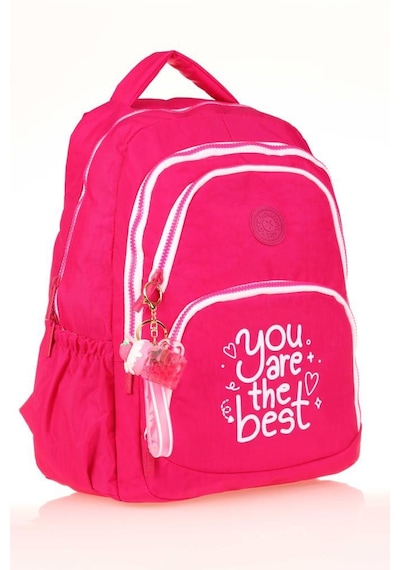 Kaukko Crazy Sırt Çantası Pembe K1679