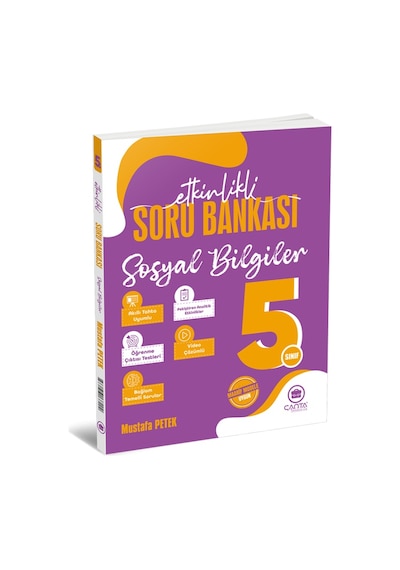Çanta Yayınları 5. Sınıf Sosyal Bilgiler Etkinlikli Kazanım Sıralı Soru Bankası 2027 Maarif Model