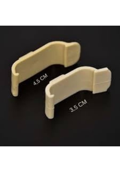 Feyza Stor Perde, Zebra Perde Korniş Montaj Aparatı 3,5 Cm 25 Adet Diğer