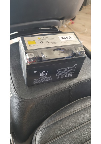 Kimmi Apricity 50 Uyumlu Kaliteli Hazır Şarjlı Akü 12 V 7 Ah