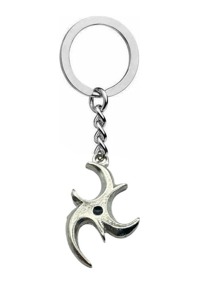 Naruto Ninja Star Anahtarlık Zamak Metal Unisex Anime Aksesuar