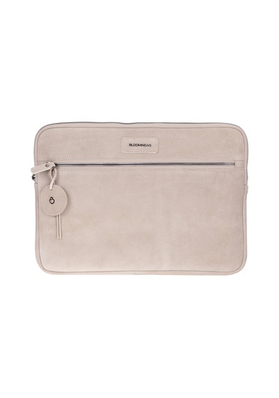 Sand Still Hakiki Süet Deri 15-16 İnç Macbook Uyumlu/laptop Kılıfı Kahverengi