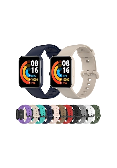Redmi Watch 2 Lite Silikon Kordon Tam Uyumlu Spor Kayış