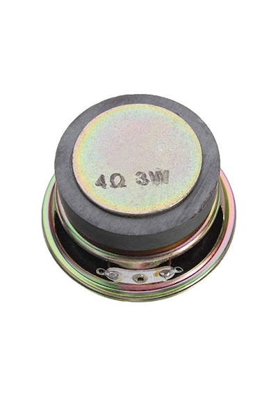 Hoparlör 4 Ohm 3W 50X50