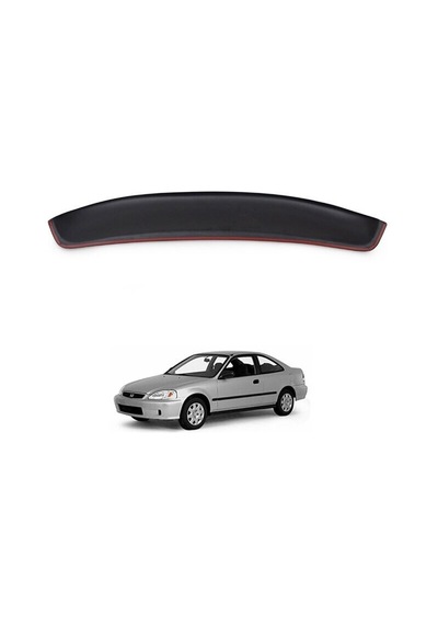 Honda Civic Uyumlu Yedek Parça 1998-2000 Arka Cam Üstü Spoiler