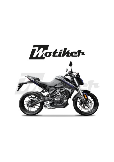 Voge R125 Mor Detay Tasarımı Sticker Etiket Modeli