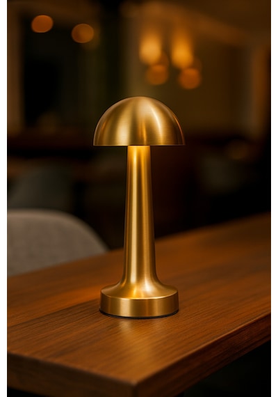 Yl86-1230 Atina Gold Masa Lambası