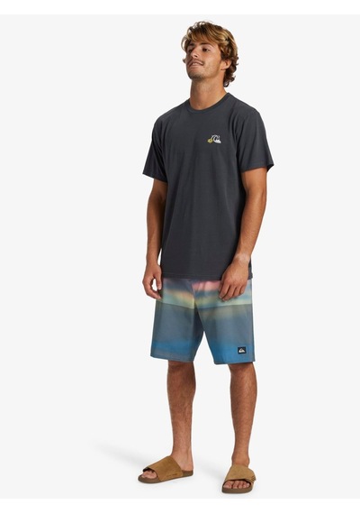 Quiksilver Spaceman Mlw Erkek T-shirt-28529-koyu Gri Koyu Gri