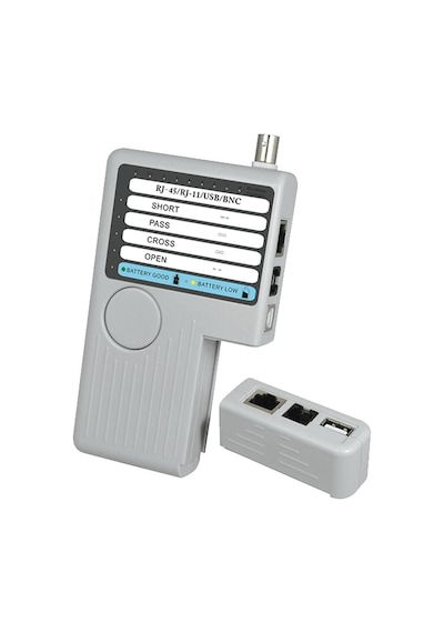 Noyafa Nf-3468 4'ü 1 Arada Kablo Test Cihazı Rj11 Rj45 Usb Bnc