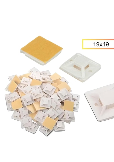 Yapışkanlı Kroşe 19X19 300 Adet -