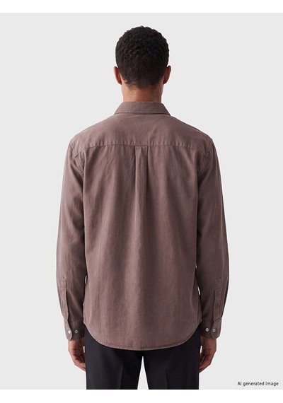 Lcw Vision Mürdüm Regular Fit Gabardin Erkek Gömlek