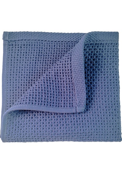 Ultra Yumuşak Emici Mutfak Havlular - 5 Pcs Waffle Dokunma Bulaşık Bezleri Evde Kurutma Yemekleri Dark Blue