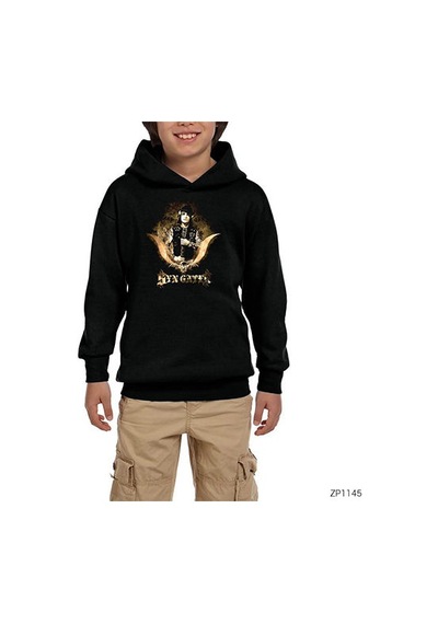Zepplin Giyim Avenged Sevenfold Synyster Gates Siyah Çocuk Kapşonlu Sweatshirt Zepplin Giyim Avenged Sevenfold Synyster Gates Siyah Çocuk Kapşonlu Sweatshirt